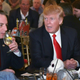 Former White House Chief of Staff Reince Priebus and President Trump.